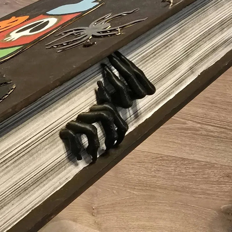 Devil Claw Bookmark Durable Plastic Punk Design Books Planners Ideal