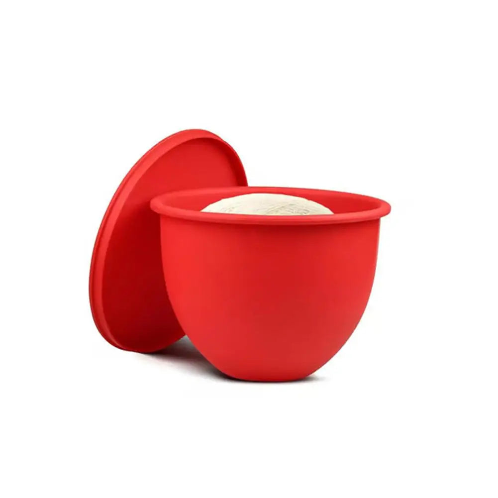 Silicone Bowl Liner with Lid for KitchenAid 5 Qt Tilt-Head Mixer Mixer Bowl Liner Zpaxo Red