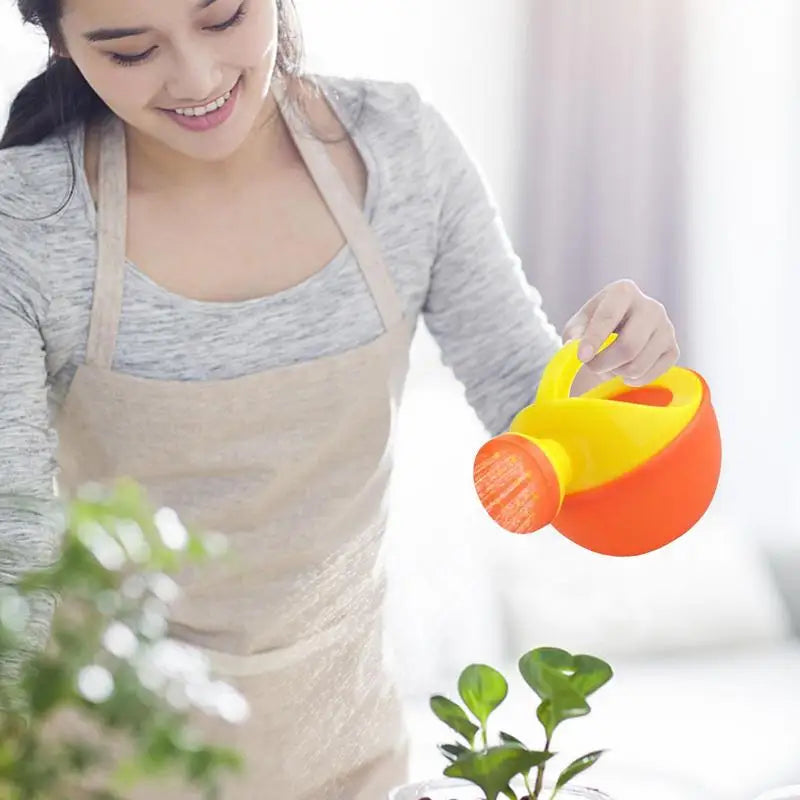 Children's Plastic Watering Can Handheld Mini Toy Sprinkler Plant