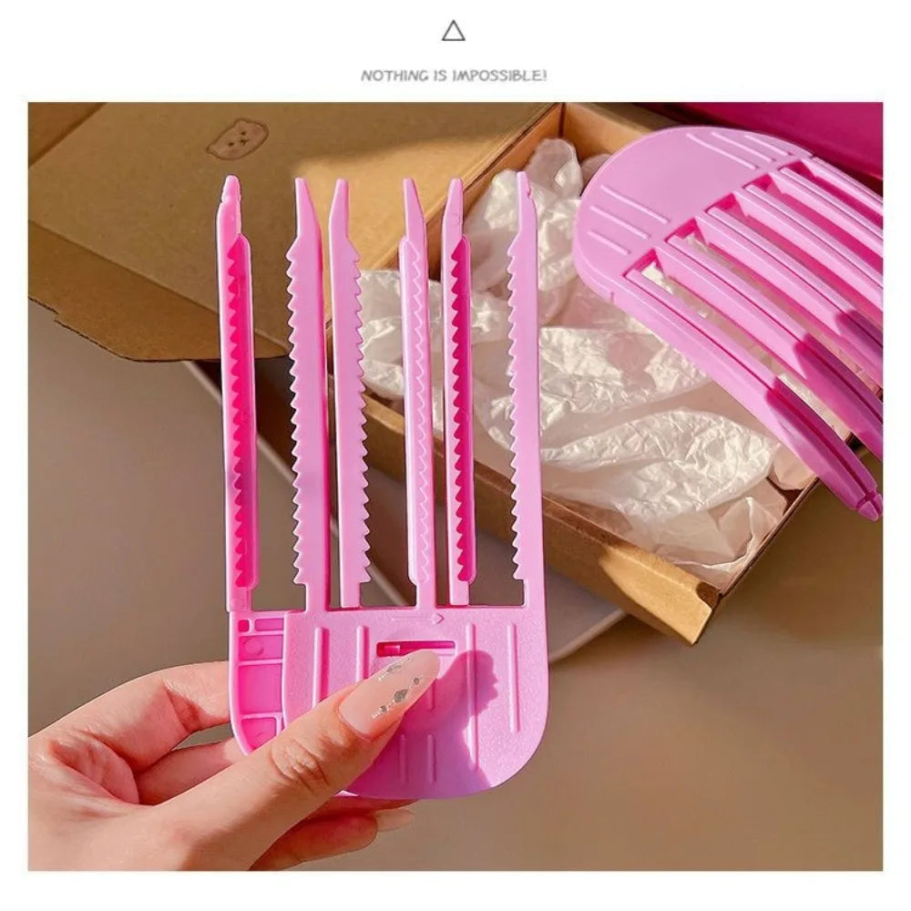 Air Bangs Hair Root Fluffy Clips Cushion Hair Root Hair Styling Tools Curling Hairpin Telescopic Exquisite Plastic Hair Curlers Zpaxo