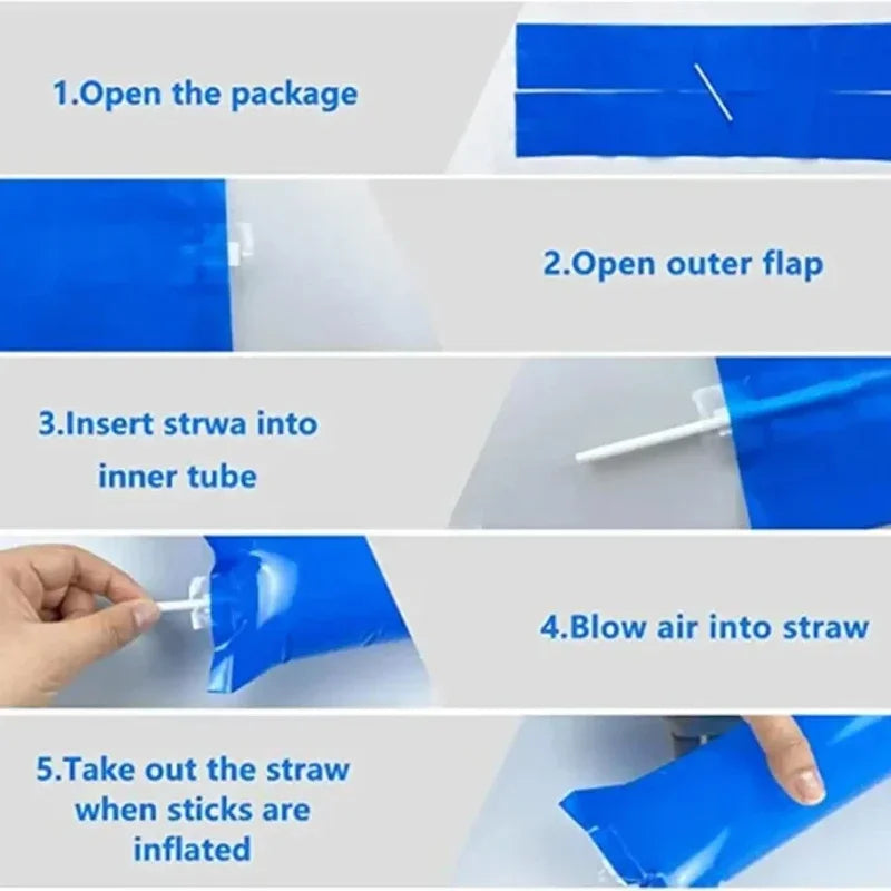 Inflatable Sticks Noise Maker Team Spirit Boom Cheering Makers