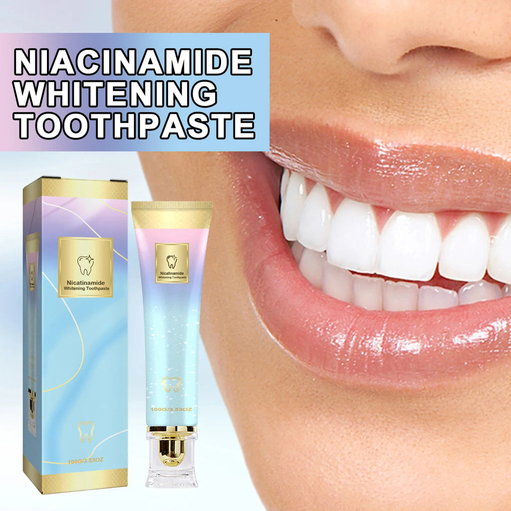 Jaysuing Nicotinamide Whitening Toothpaste – Stain & Enamel Care Whitening Toothpaste Zpaxo