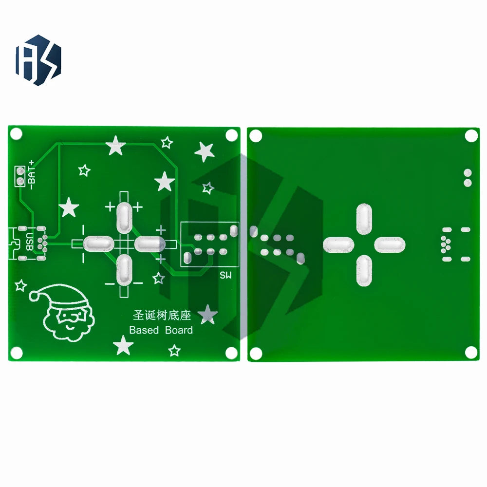 Colorful Flashing LED 3D Christmas Tree Kit (1/5 PCS): DIY Electronic Circuit with Red/Green/Yellow Lights Zpaxo