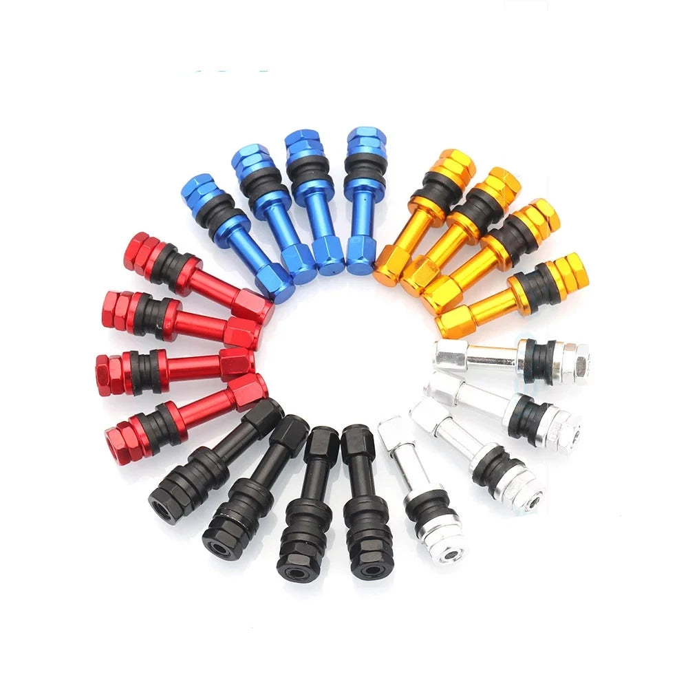 Metal Pressure Tubeless Motorcycles Car Wheel Bolt-in Tire Valve Zpaxo
