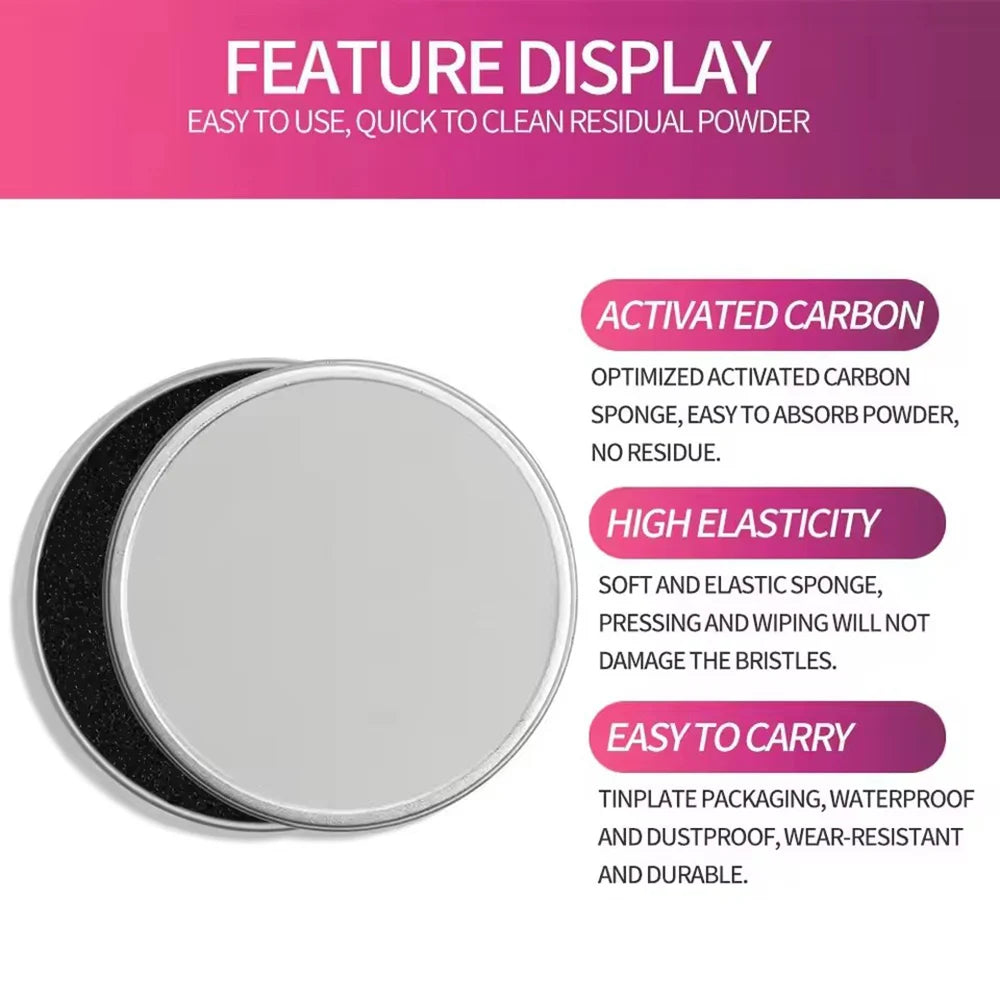 Makeup Brush Cleaner Sponges Cosmetic Drying Wash Eyeshadow Removal Zpaxo