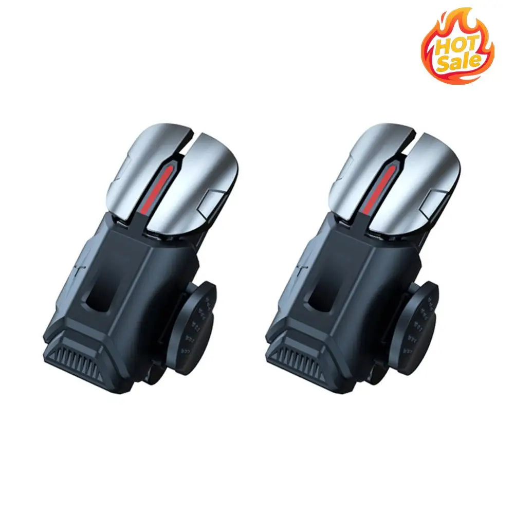 2pcs Mobile Gamepad Trigger Joystick Latency-Free Control for PUBG Game Shooter Fire Button Controller for Iphone Android Phone Zpaxo