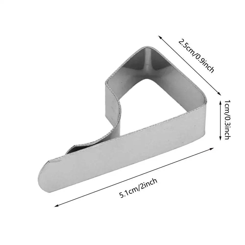 Tablecloth Clips Stainless Steel Windproof Table Cloth Holder Clamps
