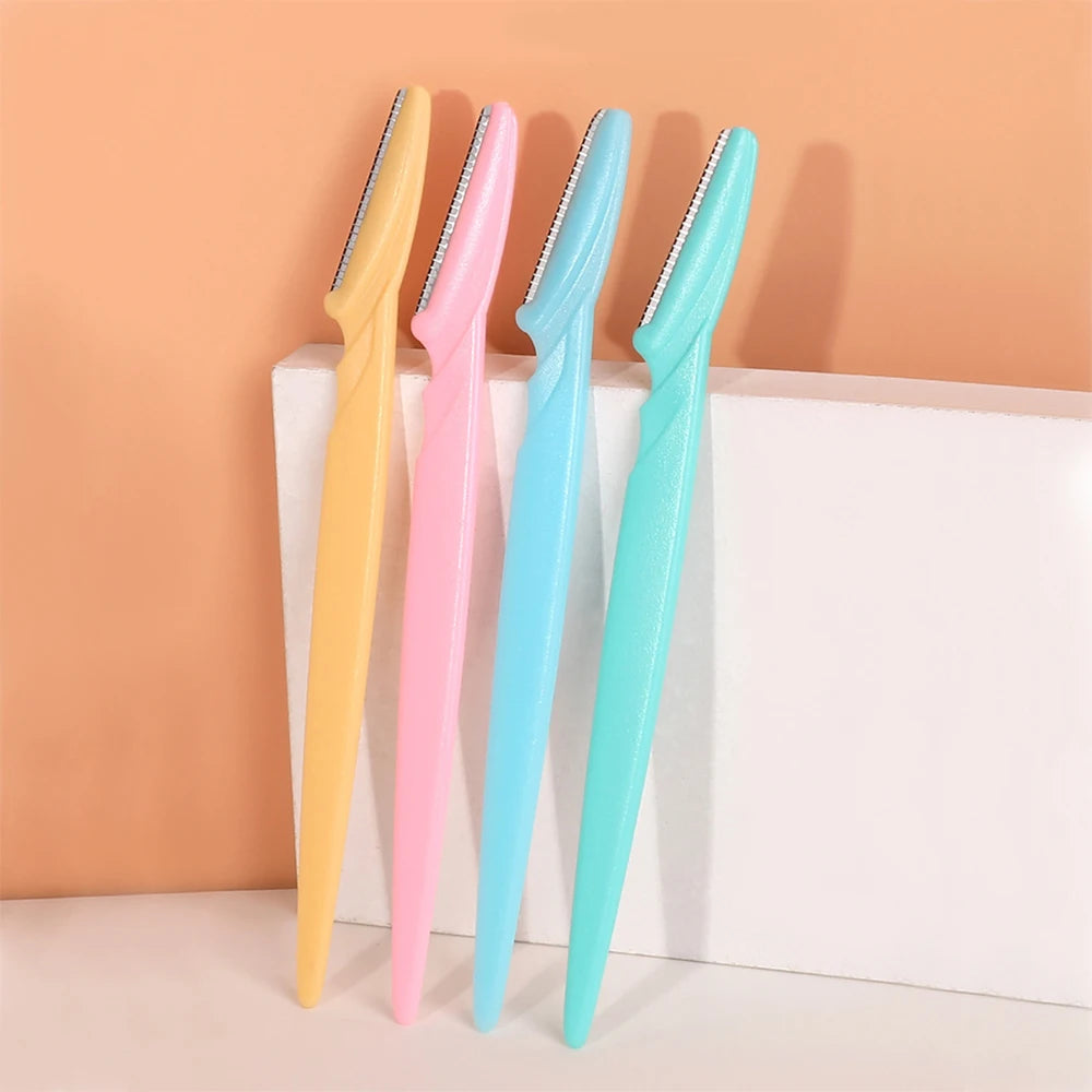 3/6/12Pcs Eyebrow Razor Multipurpose Facial Trimmer Hair Remover Eyebrow Shaper for Women and Men Zpaxo