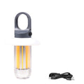 USB Rechargeable LED Camping Lantern & Flashlight with Hook