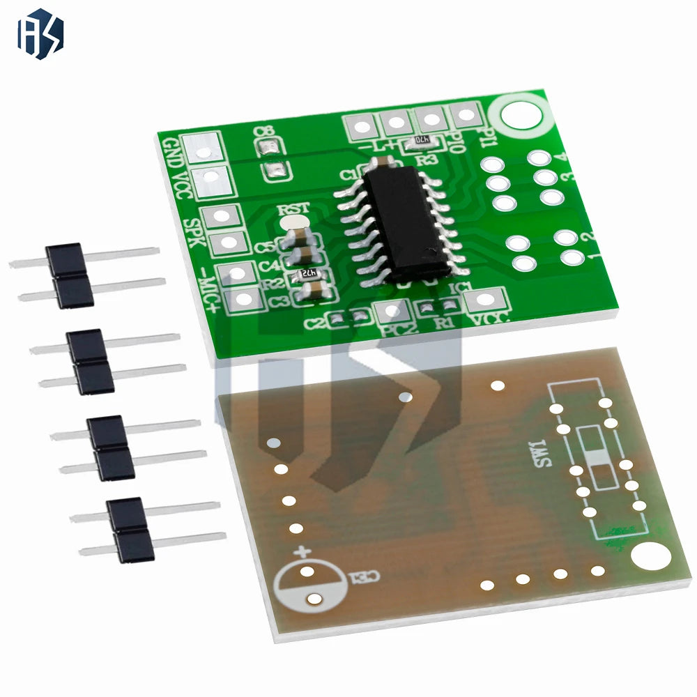 3V-4.5V DIY Voice Changer Module: Real-Time Voice Effects (Robot, Kid, Male/Female) for Audio Modulation Projects Zpaxo