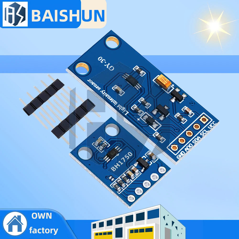 GY-30 GY-302 BH1750 BH1750FVI Light Intensity Illumination Module Zpaxo