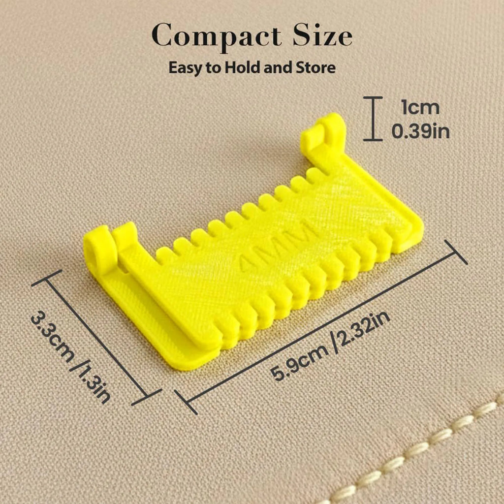 1 Piece Quilting Sewing Gauge Tool For Hemming, Edge Stitching, And Seam Guidance Zpaxo
