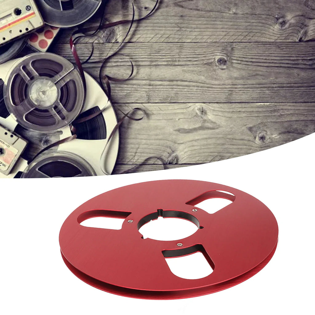 1 4 Empty Reel Strength Recording Tape 3 Hole Replacement Aluminum