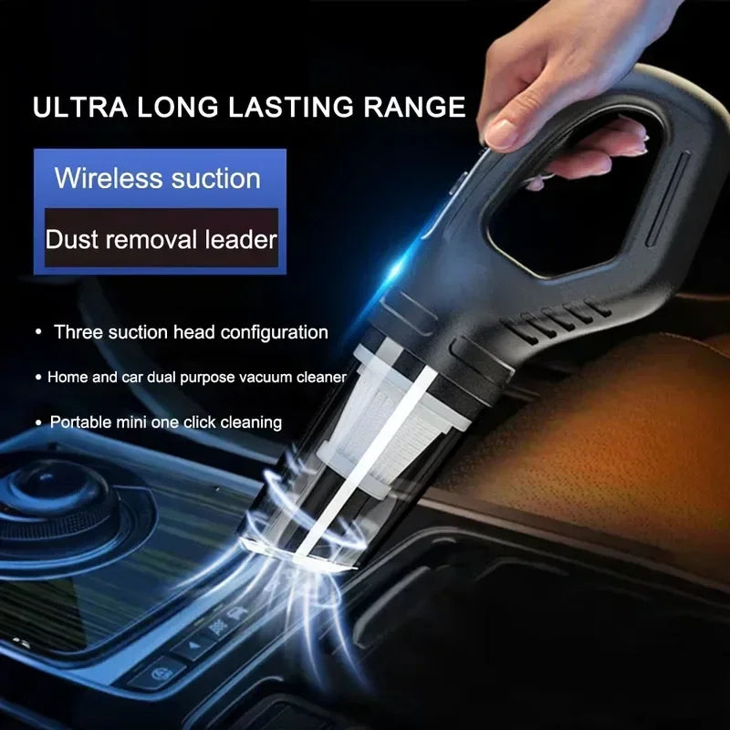 Wireless Vacuum Cleaner Powerful Suction Rechargeable Handheld Quick