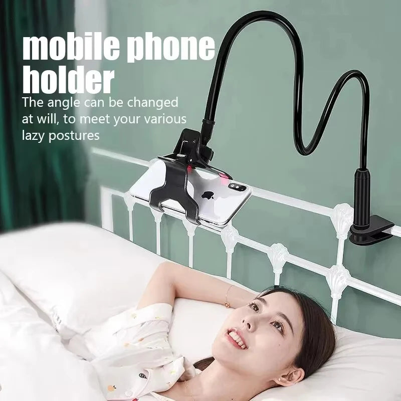 Universal 360° Phone Holder Stand Portable Flexible Lazy Bed Desktop Bracket Desk Mount Stand Base For iPhone Samsung Cell Phone Zpaxo