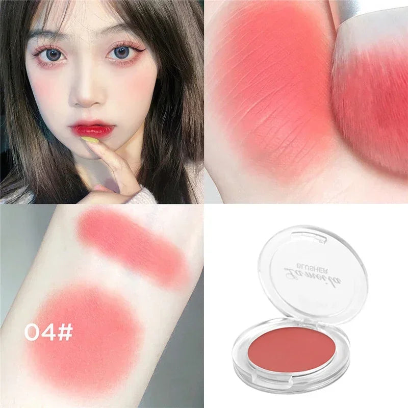 Monochrome Blush Face Mineral Pigment Peach Orange Nude Pink Blue Zpaxo 04