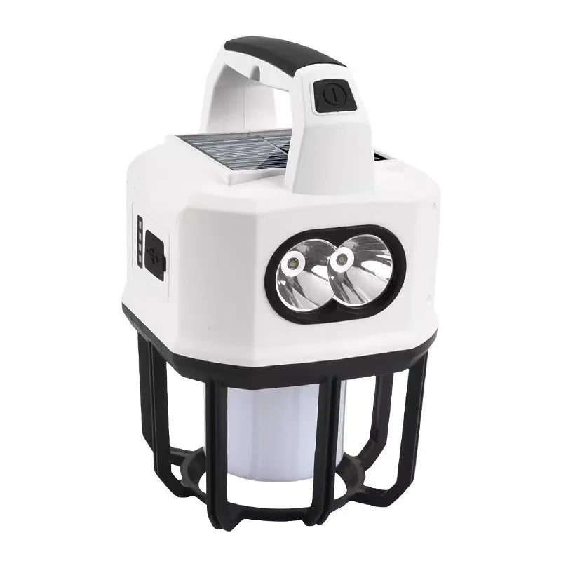 Solar Camping Lantern with Power Bank & USB Charging – LED Solar Camping Lantern Zpaxo 20W