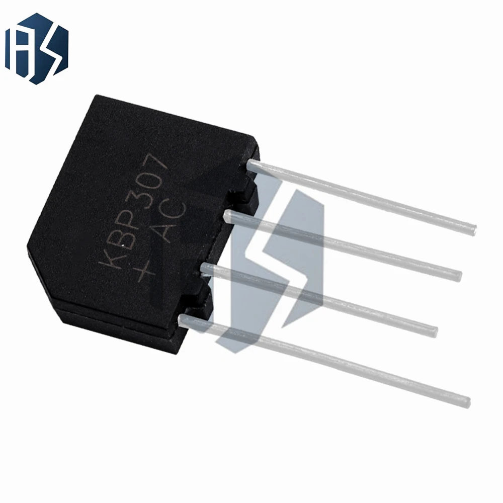 3A 700V DIP-4 KBP307 Rectifier Bridge, 1/5/10PCS Power Diode Rectifier Module Zpaxo
