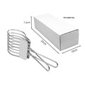 Stainless Steel Meat & Bread Slicer Tongs | Multipurpose Kitchen Tool Meat & Bread Slicer Zpaxo 1pc
