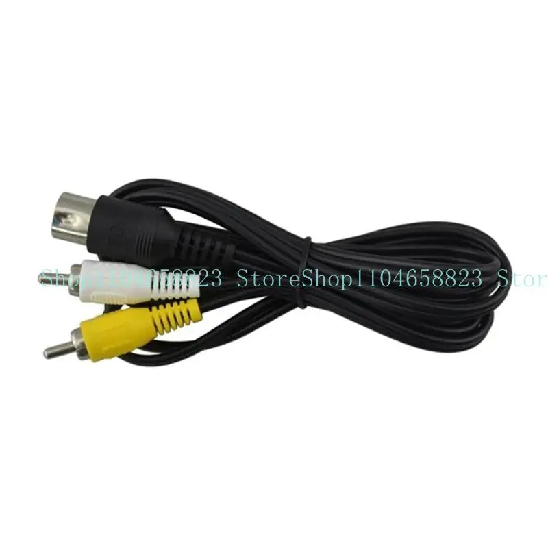 Audios Video AV-Cable Wire Adapter to RCA-TV Connection Cord for Mega Drive 1 Zpaxo