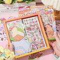 CM50Scenes Box Cartoon Capybara Miniature Scene Landscape Stickers