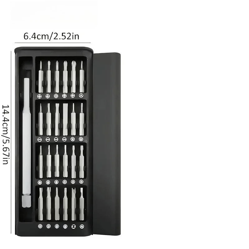 25-in-1 Mini Screwdriver Set Precision Flathead Crosshead Screwdrivers Electronics Repair Tool Kit for Phone Laptop Watch Zpaxo