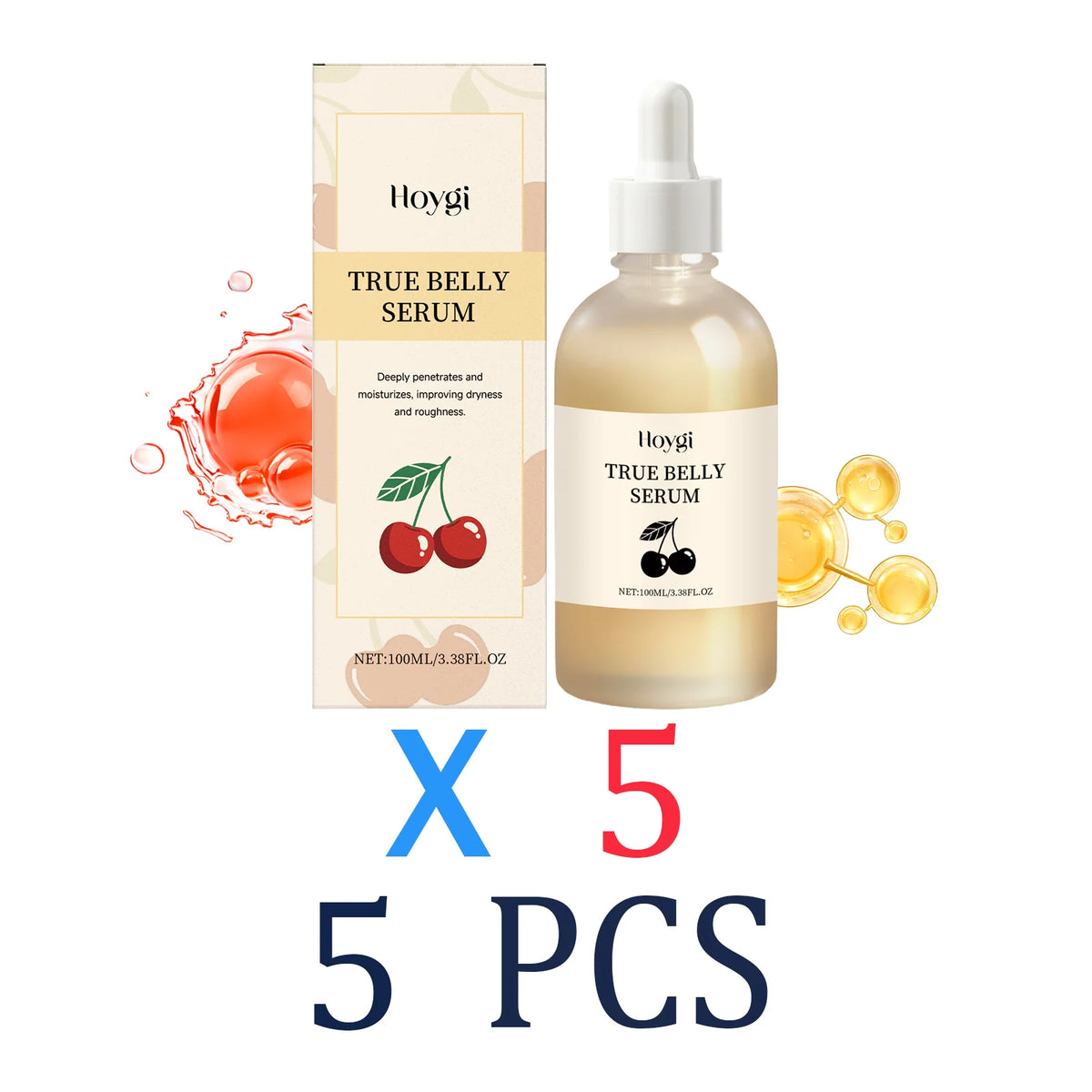 Moisturizer Body Serum Moisture retention Collection Stabilizing Restoring 100ml For Skin of chest buttocks and thighs Zpaxo 5 Pcs