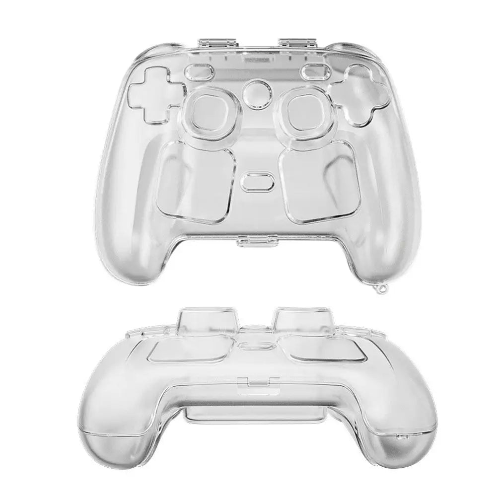 Case For Switch 2 Pro Controller Transparent Hard Protector Cover Protective Case Scratch & Shock Gamepad Protection Accessories Zpaxo
