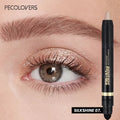 1PC Pearly Glitter Eyeshadow Stick，Waterproof Shimmer Finish ,Smudge-Proof ,Mesmerizing Eye Makeup Pen for Bold & Defined Looks Zpaxo 07