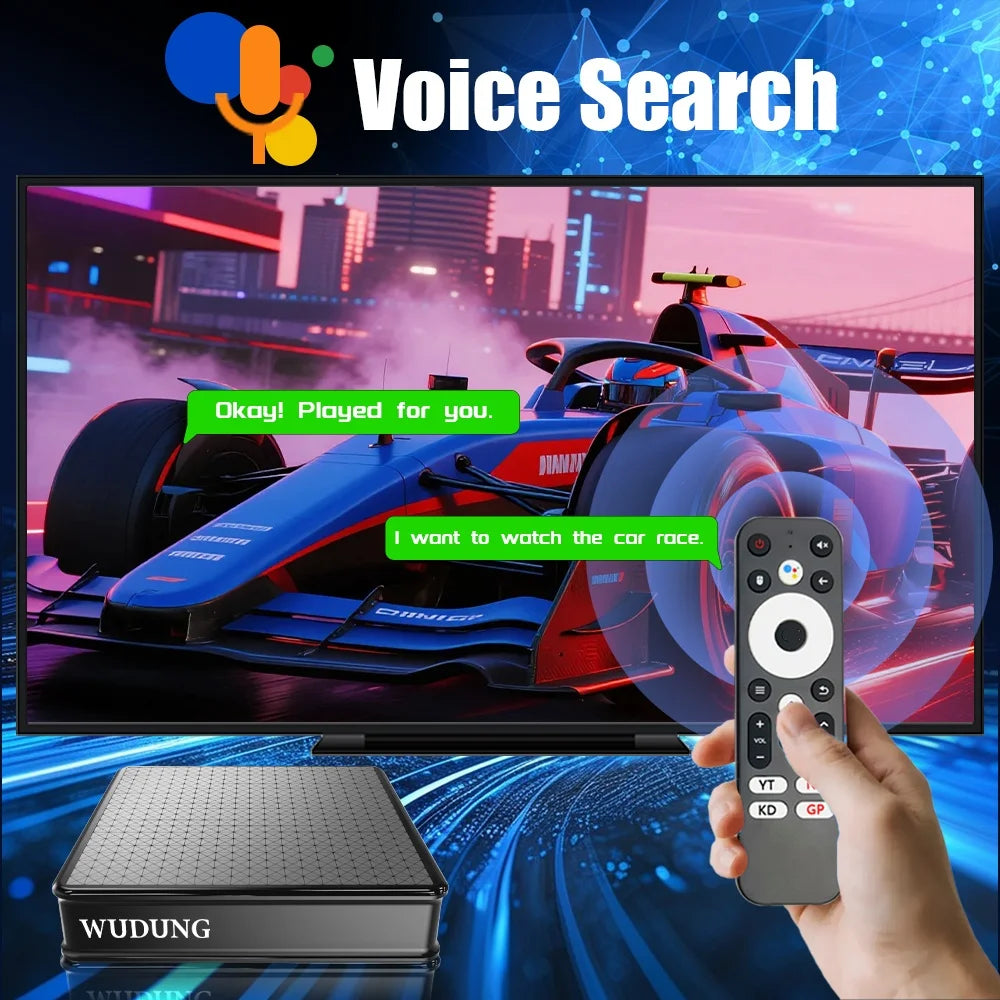 Wudung WD2 TV Box Android14 Storage RK3518 Quad Core 5G Wifi 6 4K HDR Set Top Box Portable Video Movie TV Channel Media Player Zpaxo