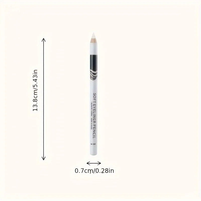 3PCS Waterproof White Eyeliner. Long Lasting, Smooth, Easy Wear. Eyes Brightener. Ideal for Music Festivals Zpaxo