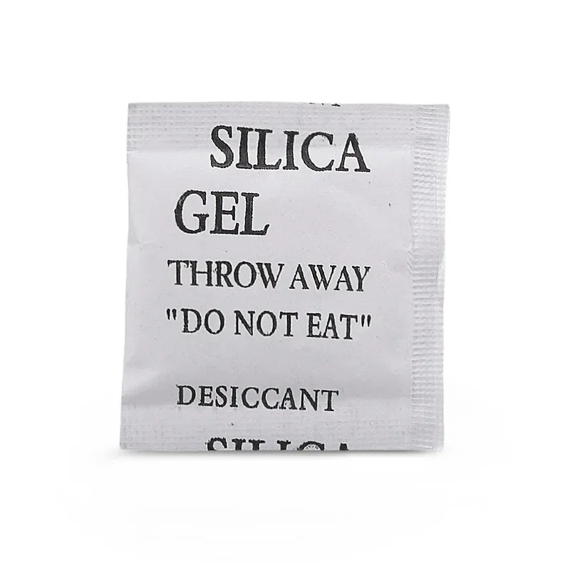 Silica Gel Desiccant Packets – Non-Toxic Moisture Absorber
