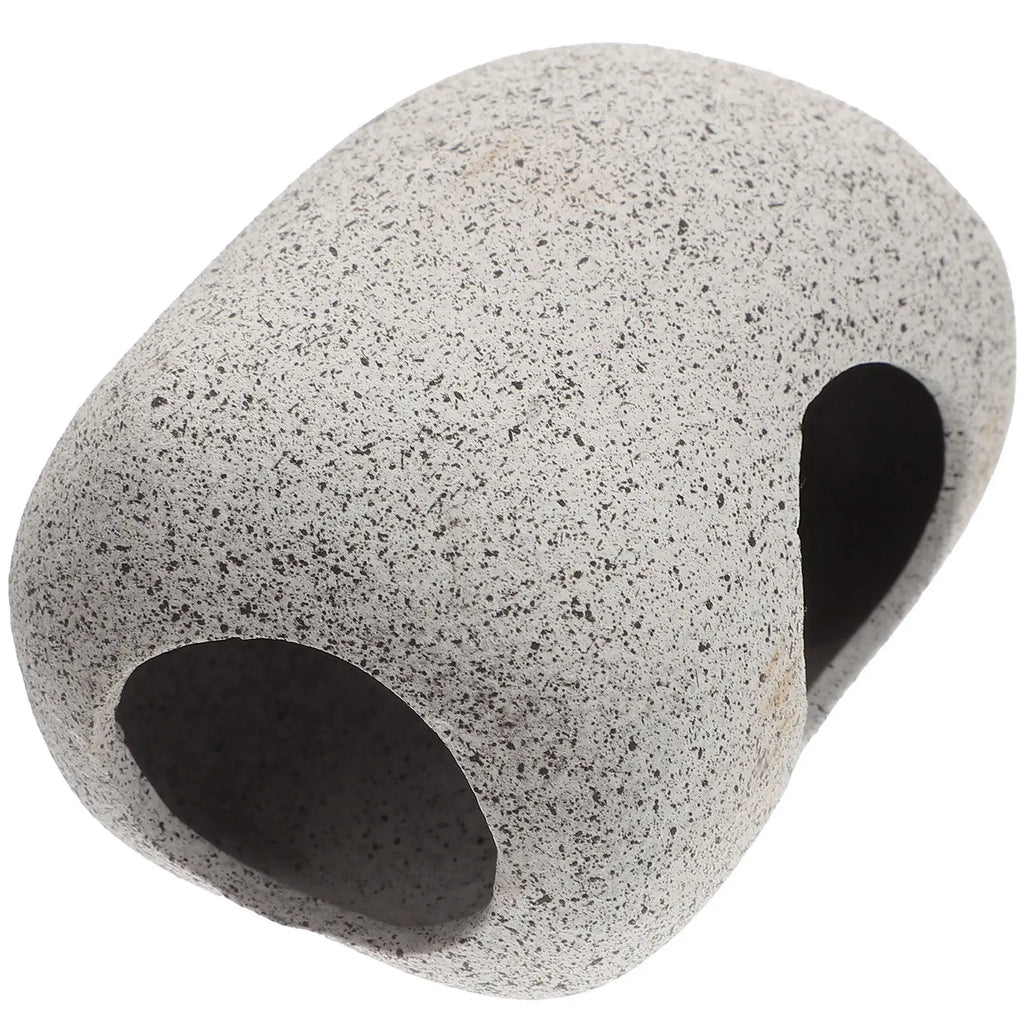 Sturdy Ceramic Aquarium Fish Cave Decor Tank Hiding Spot Shrimp