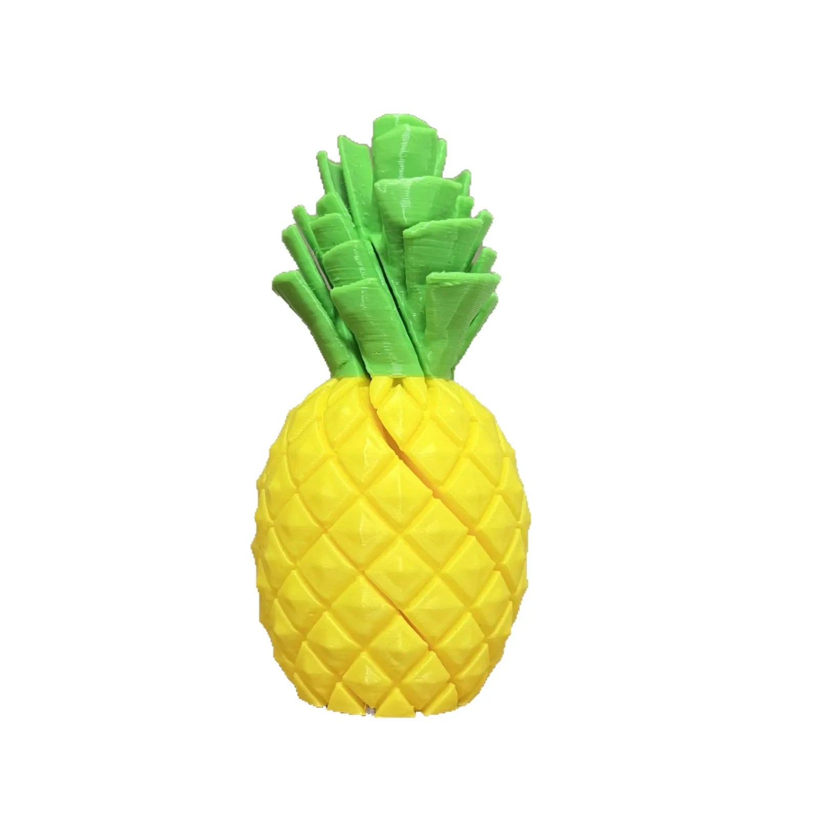 3D-Printed Stress-Relief Pineapple Toy: Creative Rotating Finger Squeezer and Fun Desktop Ornament