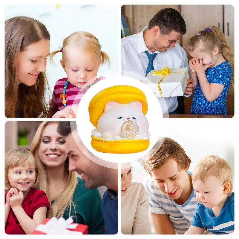 Squeeze Toys 3D Relief Squeeze Toy Cool Soft Cute Stress Ball For Offices Home Easter Birthdays Children's Day Stuffers Zpaxo
