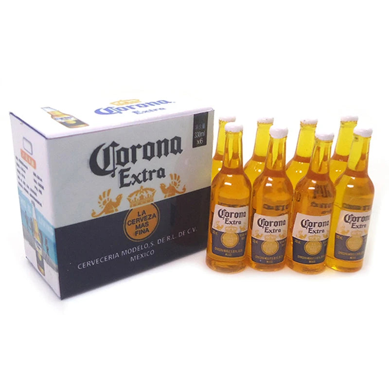 1 12 Dollhouse Miniature Corona Beer Case Model DIY Kid Toy Zpaxo one size
