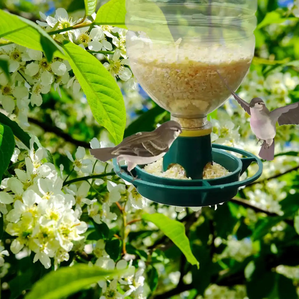 Bird Feeders Outside Multifunctional Feeder Parrot Watering Container