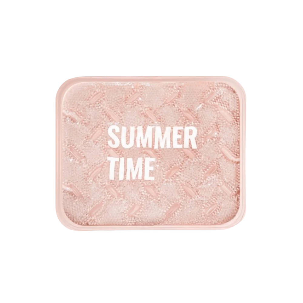 Gel Technology Cooling Seat Cushion Ice Bead Structure Good Air Zpaxo Pink
