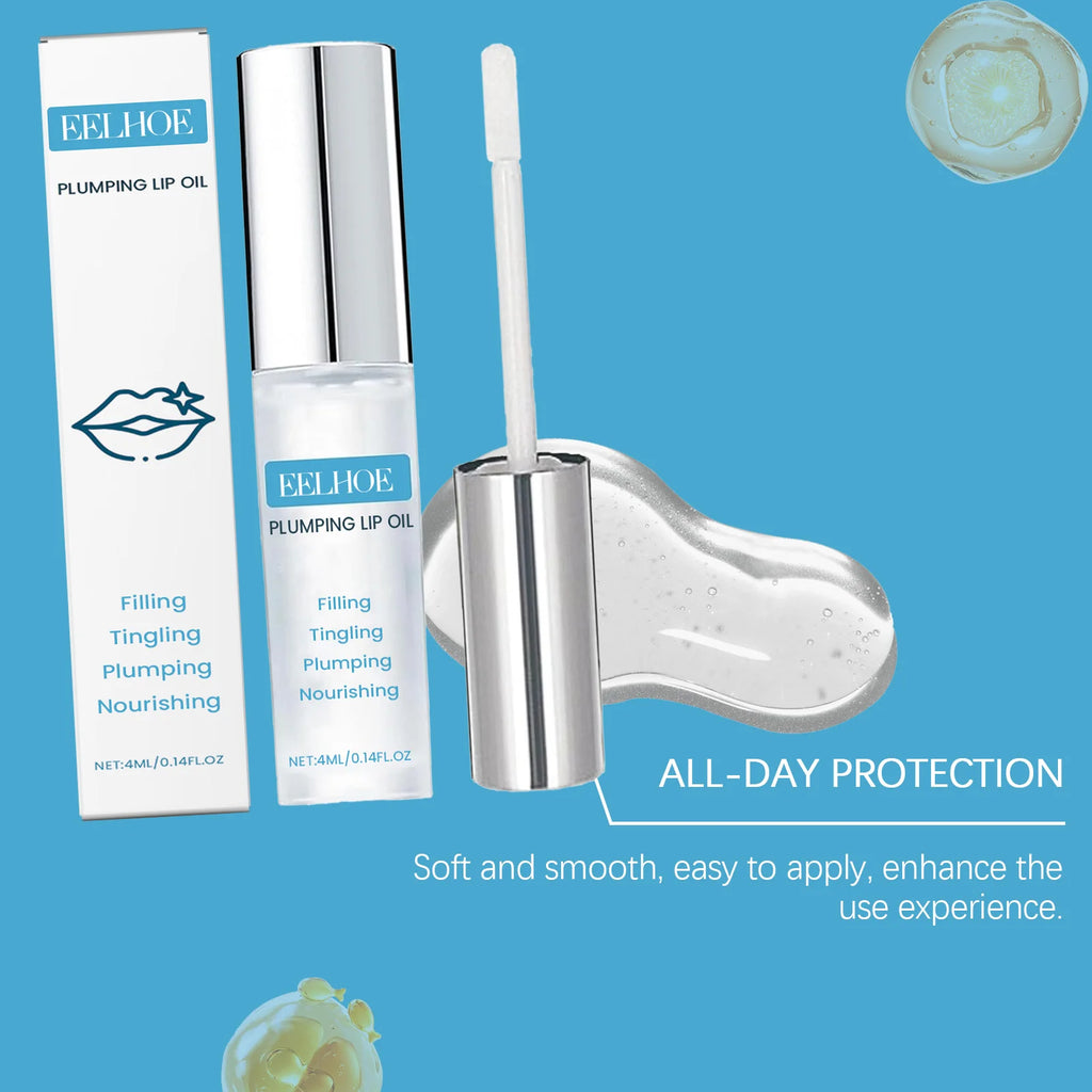 Fast Volumising Lip Plumper Serum Sexy Lip Oil Gloss Increase Lip Elasticity Reduce Fine Lines Brighten Moisturizing Lip Care Zpaxo