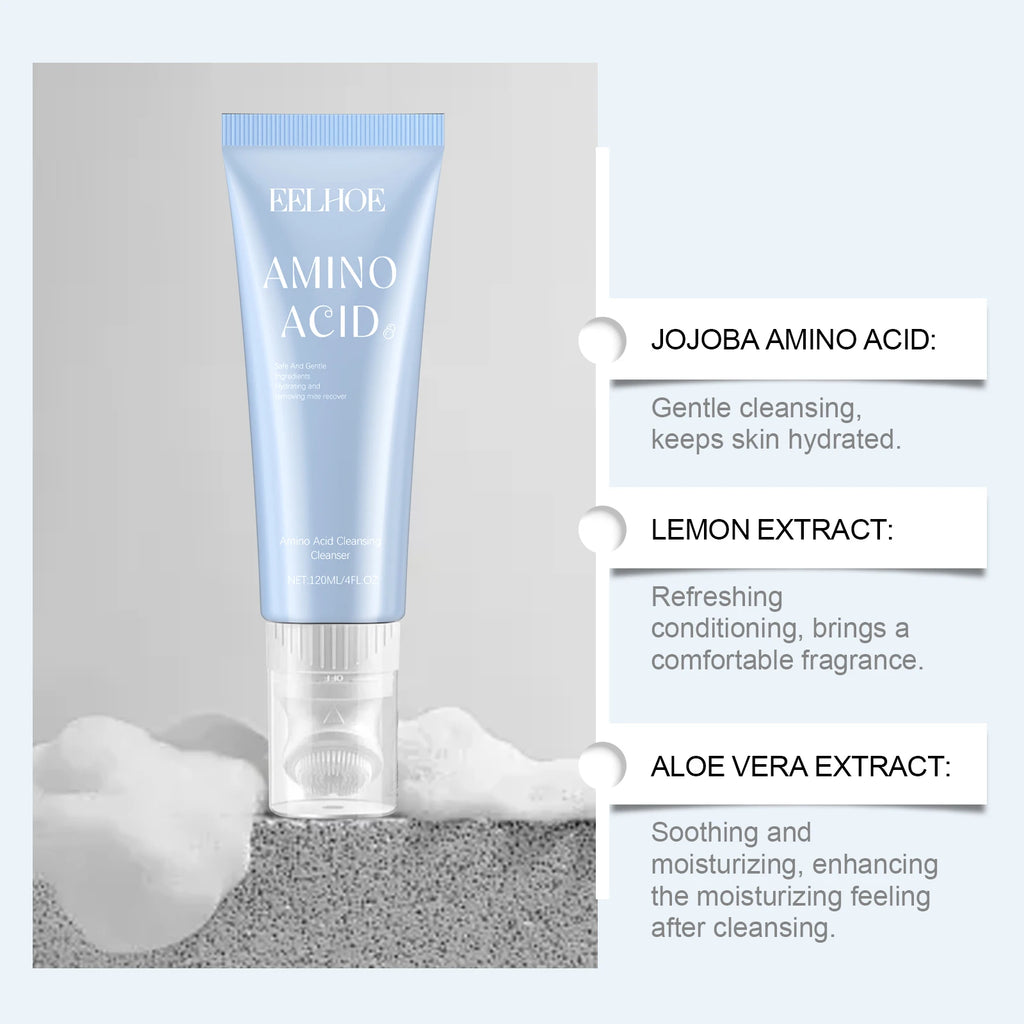 Eelhoe Amino Acid Face Cleanser – Oil Control & Acne Care Amino Acid Cleanser Zpaxo