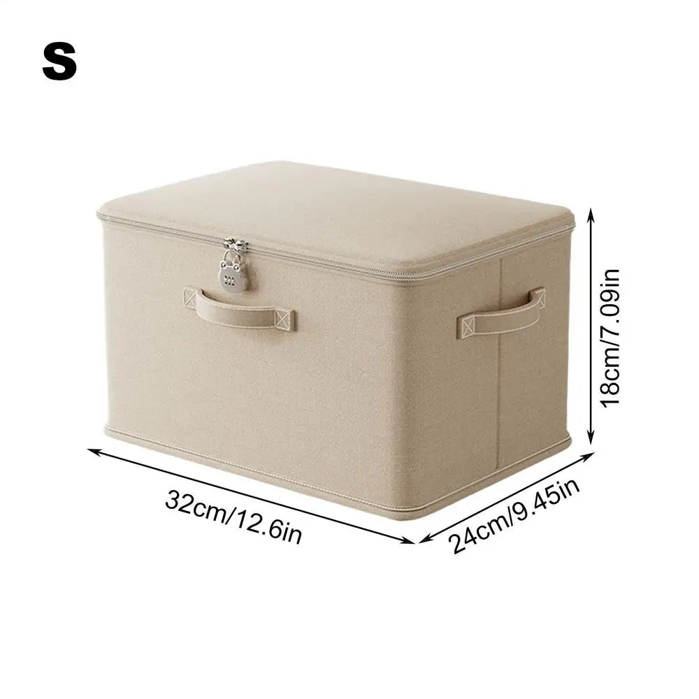 Lockable Storage Box Secure Stackable Odor Proof Container Handle Zpaxo S