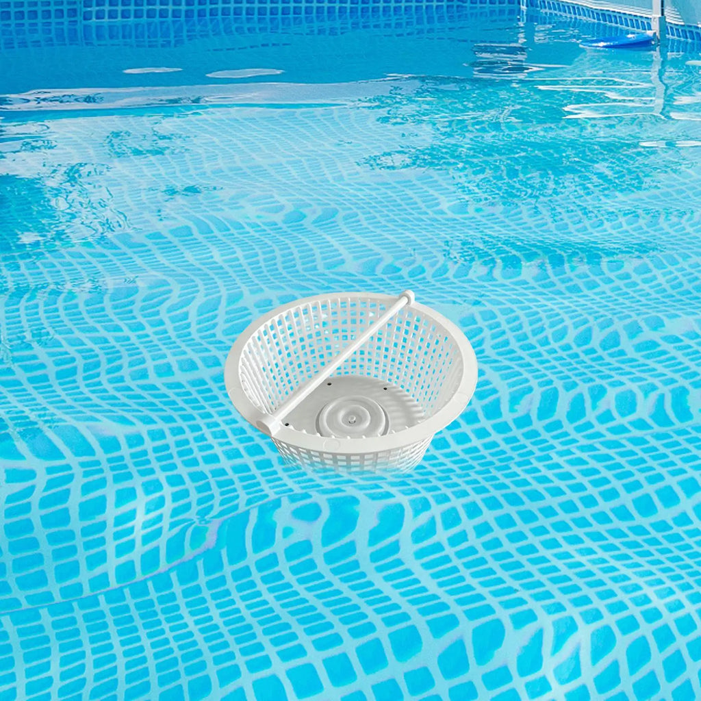 Pool Basket Long Handle Filtration Equipment for Water Long Handle Pool Skimmer for Tub Fountain Spa Swimming Pond Backyard Zpaxo