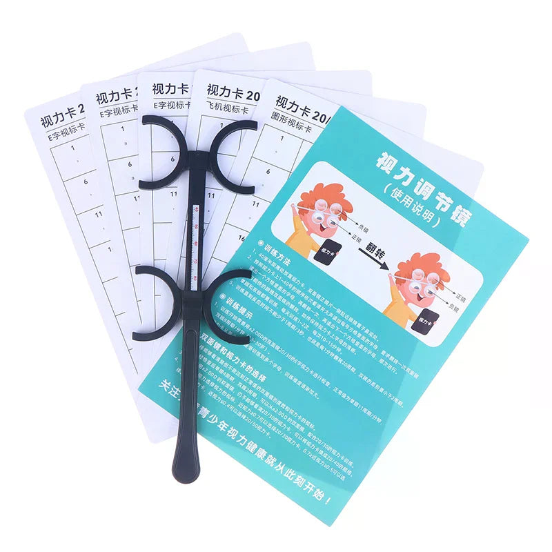 Optical Flipper Optometry Plastic Flip Trial Lens Vision Card Optometry Instrument Flip For Near For Vision Amblyopia Zpaxo