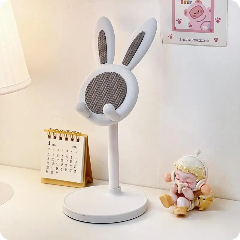 Cute Bunny Desktop Universal Mobile Phone Stand Smart Bracket Zpaxo