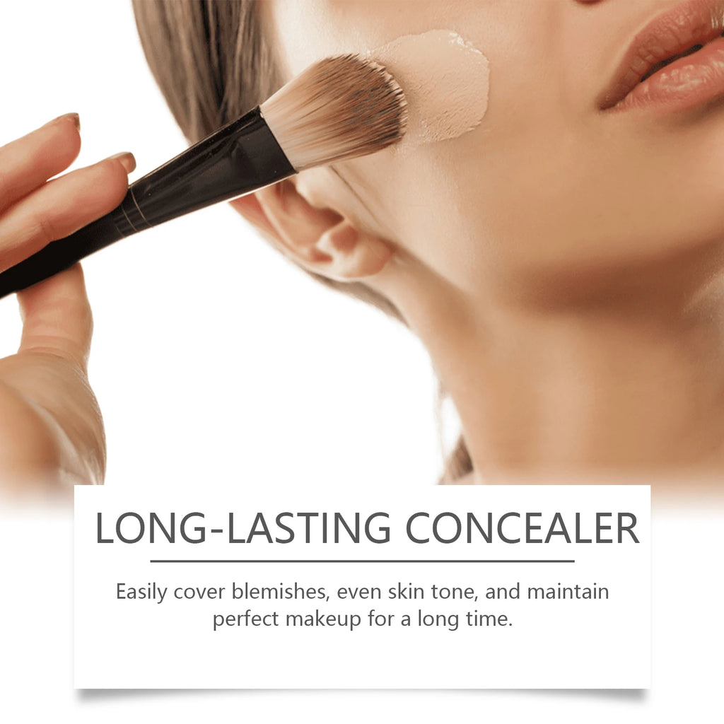 West Month Color Changing Foundation Long Lasting Waterproof Oil Control Matte Finish Makeup Foundation Full Coverage Concealer Zpaxo