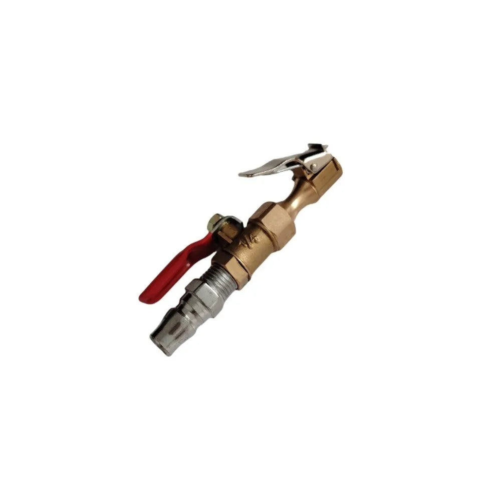 Quick Release Tire Inflator Chuck Clip Inflation Valve Lock Design Air Zpaxo 1pc