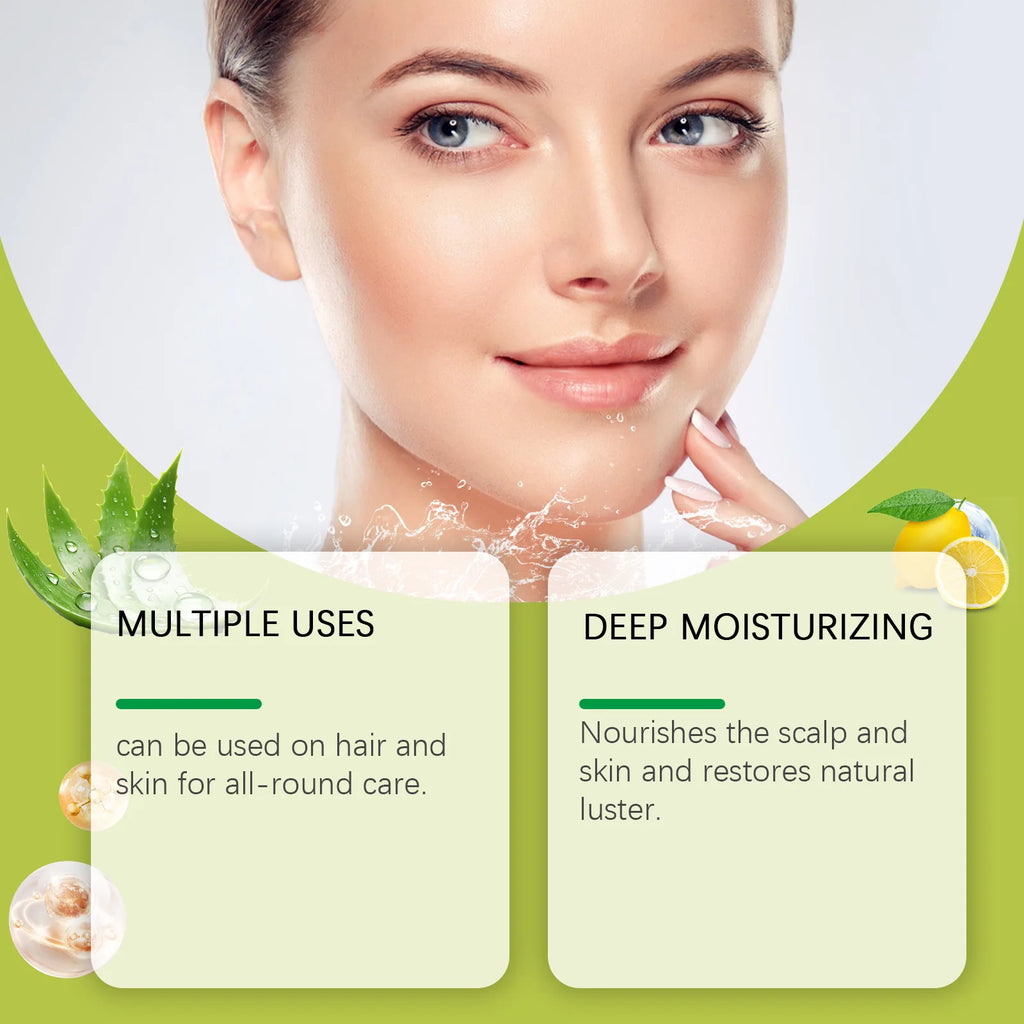 Aloe Vera Gel Nourish Moisturize Smooth Soften Soothe Face Prevent Acne Pimple Redness Cracked Rough Moisturizing Aloe Vera Gel Zpaxo