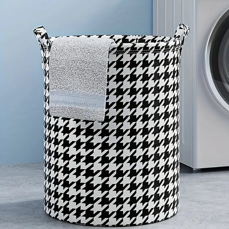 Foldable Laundry Basket – Collapsible Polyester Storage Hamper Foldable Laundry Hamper Zpaxo