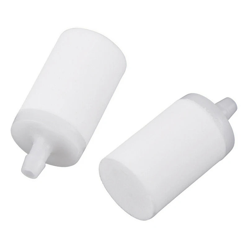 10Pcs Fuel Filter For Husqvarna Chainsaw 50 51 55 61 268 272 XP 345 350 351 353 High Quality White Solid Plastic Fuel Filters