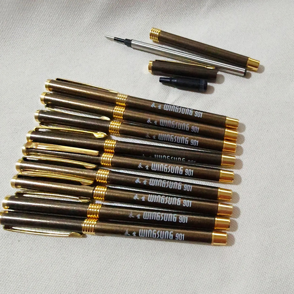 10-Pack Metal Gel Pens, Smooth Writing, Student Office Stationery, Clearance Sale, Limited Time Special Offer Zpaxo